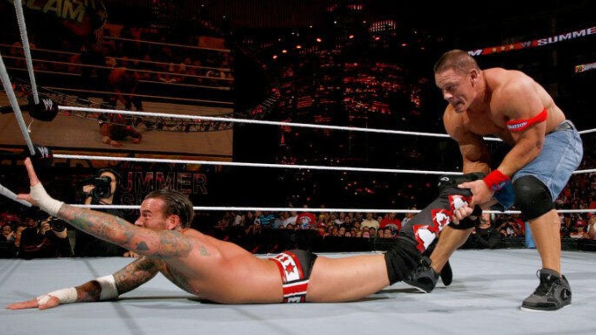 John Cena vs CM Punk, SummerSlam, August 14, 2011 John Cena vs CM Punk, SummerSlam, August 14, 2011