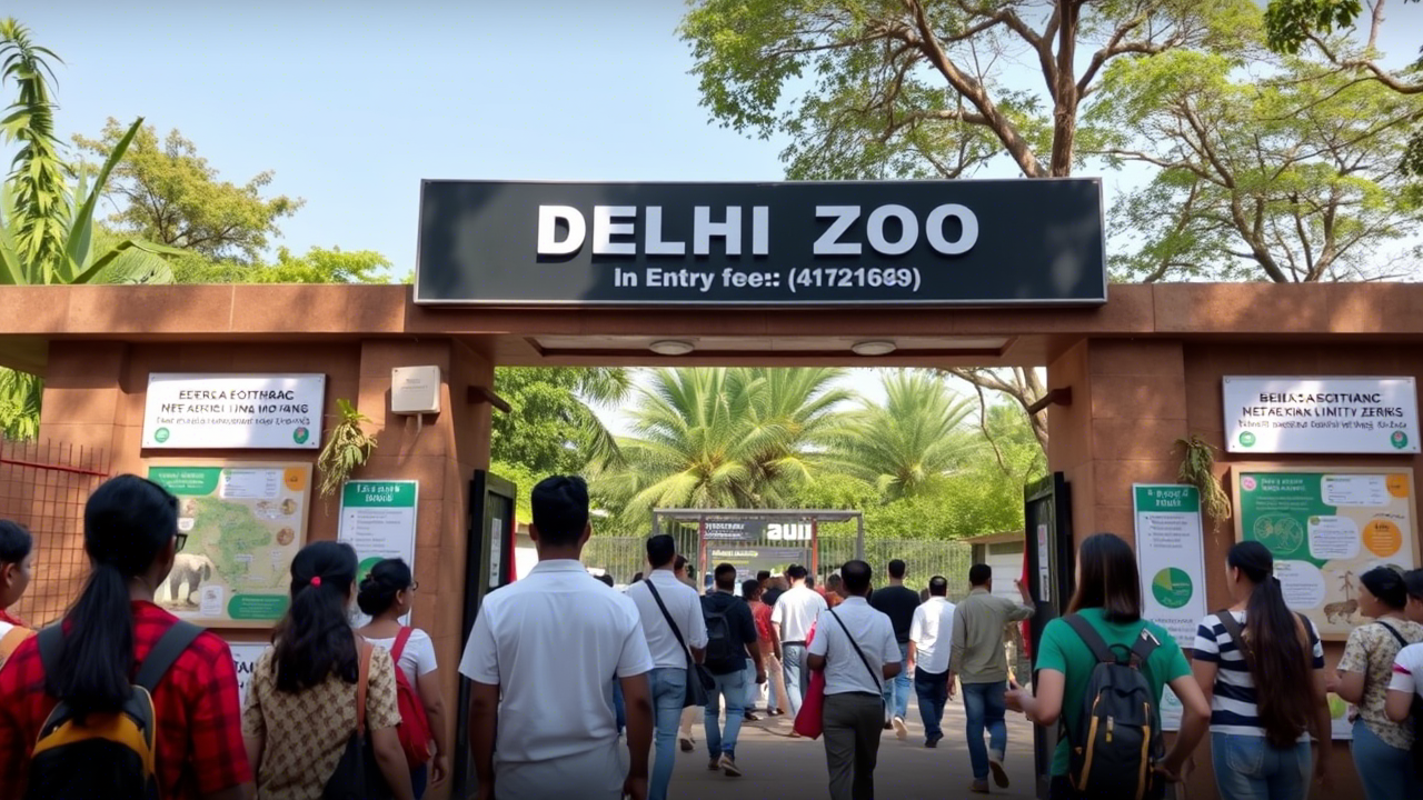 Complete Guide to Delhi Zoo Entry Fee, Timings & Tickets