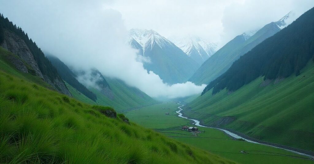 Green Valley In Kufri