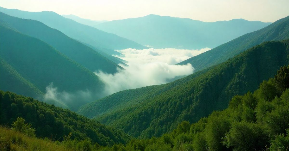 Green Valley In Kufri